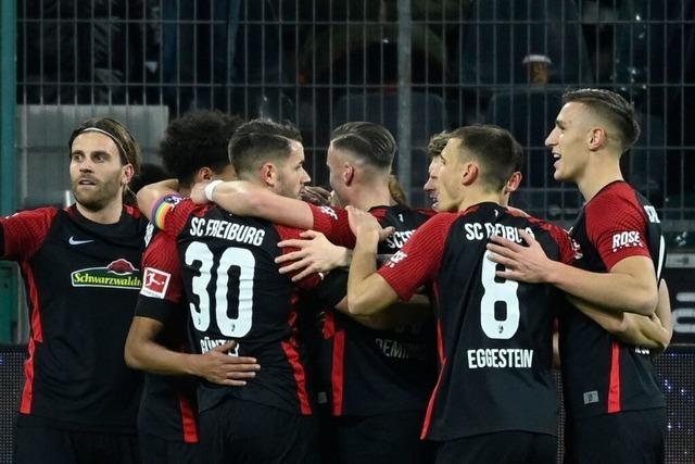 Liveticker: SC Freiburg mit historischem 6:0-Sieg in Gladbach