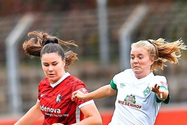 Die Frauen des SC Freiburg siegen mit 1:0 in Essen