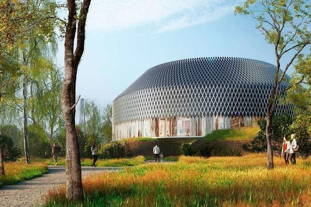 Ein neuer Pavillon öffnet das Basler Novartis-Areal zur Innenstadt