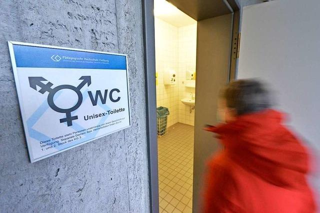 Immer mehr Freiburger Hochschulen haben genderneutrale Toiletten