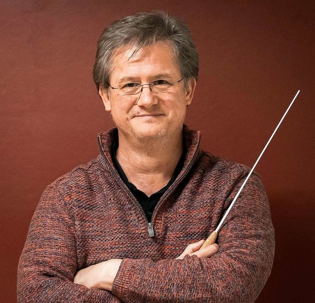 Joachim Pflging ist der neue Dirigent der Stadtmusik Schnau.  | Foto: Paul Eischet