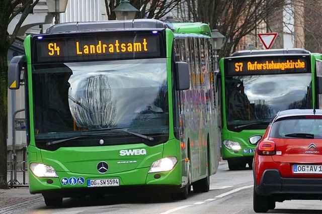 Das Stadtbus-Angebot in Offenburg wird ausgebaut  | Foto: Helmut Seller