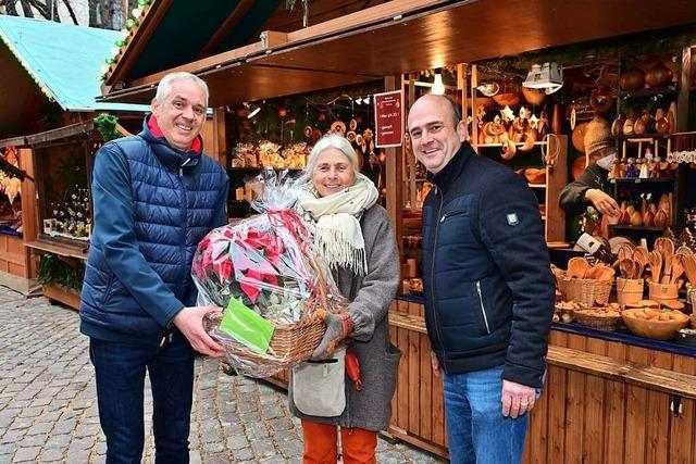 Der 48. Freiburger Weihnachtsmarkt ist Gabriele Kautschs letzter