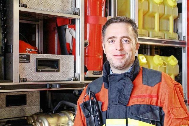 Wie der Endinger Kommandant Heiko Stertz mit der Feuerwehr gewachsen ist