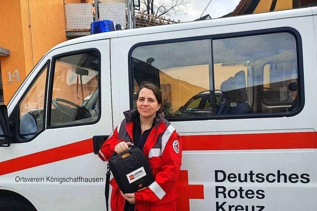 Vor 20 Jahren wurde der erste Defibrillator in Königschaffhausen installiert