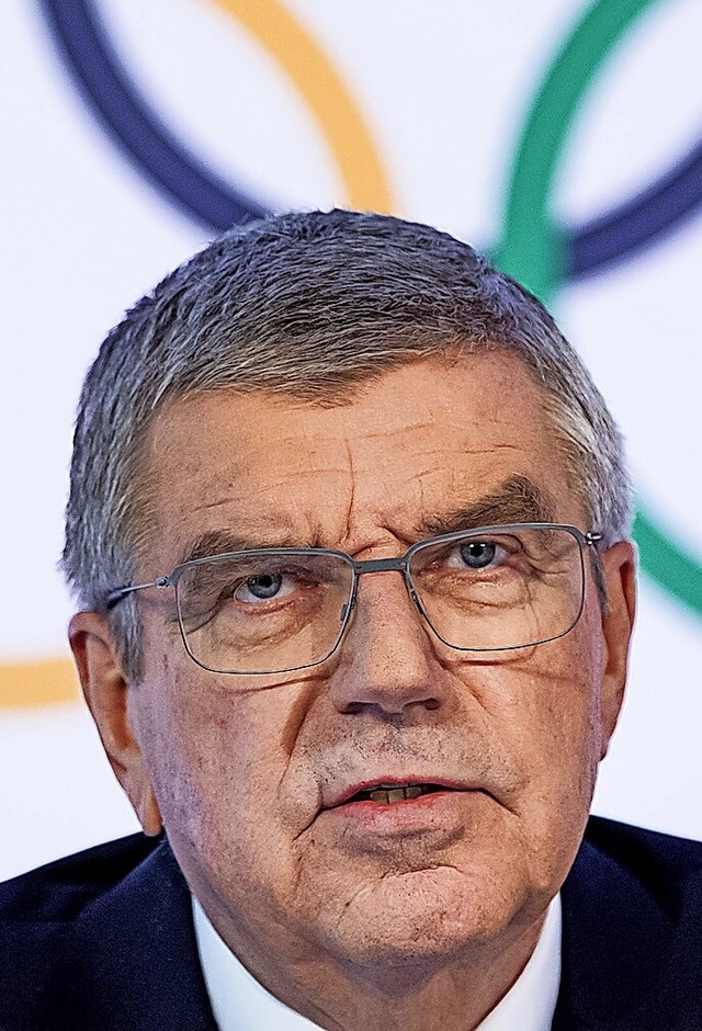 IOC-Prsident Thomas Bach  | Foto: Jean-Christophe Bott (dpa)