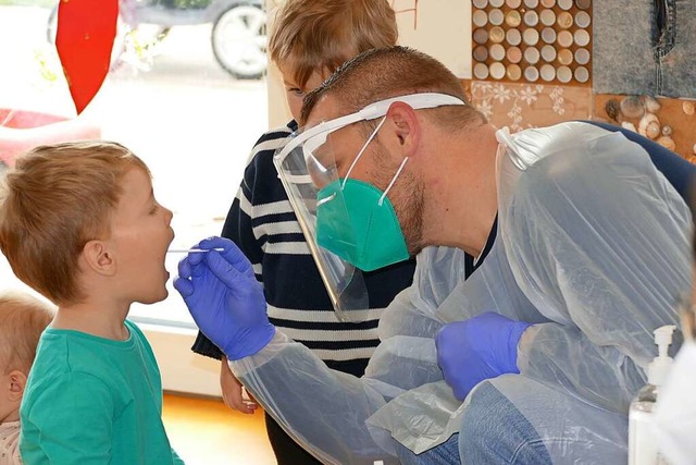 Schnelltest fr Kindergrten gibt es in Weil am Rhein gengend (Symbolfoto).  | Foto: Juliane Khnemund