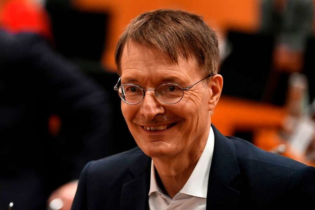 Karl Lauterbach ist der neue Gesundheitsminister.  | Foto: INA FASSBENDER (AFP)