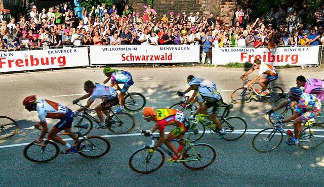 Im Juli 2000 kam die  Tour de France i...Deutschland-Tour hier Station machen.   | Foto: Rolf Haid