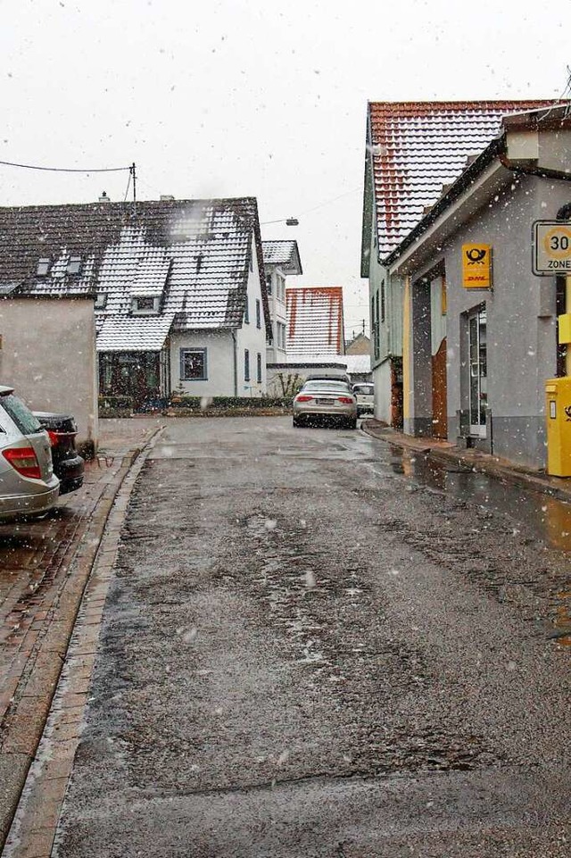 Die Sanierung der Adlergasse ist eines...n der Gemeinde Wyhl im kommenden Jahr.  | Foto: Ruth Seitz