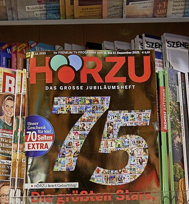 Hat Jubilum: Programmzeitschrift &#8222;Hrzu&#8220;  | Foto: Georg Wendt (dpa)