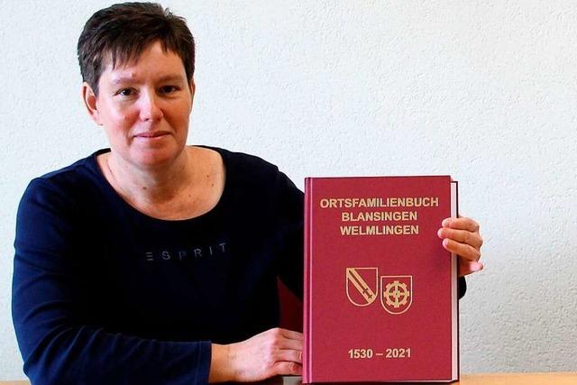 Das Ortsfamilienbuch für Blansingen und Welmlingen erscheint nach 40 Jahren