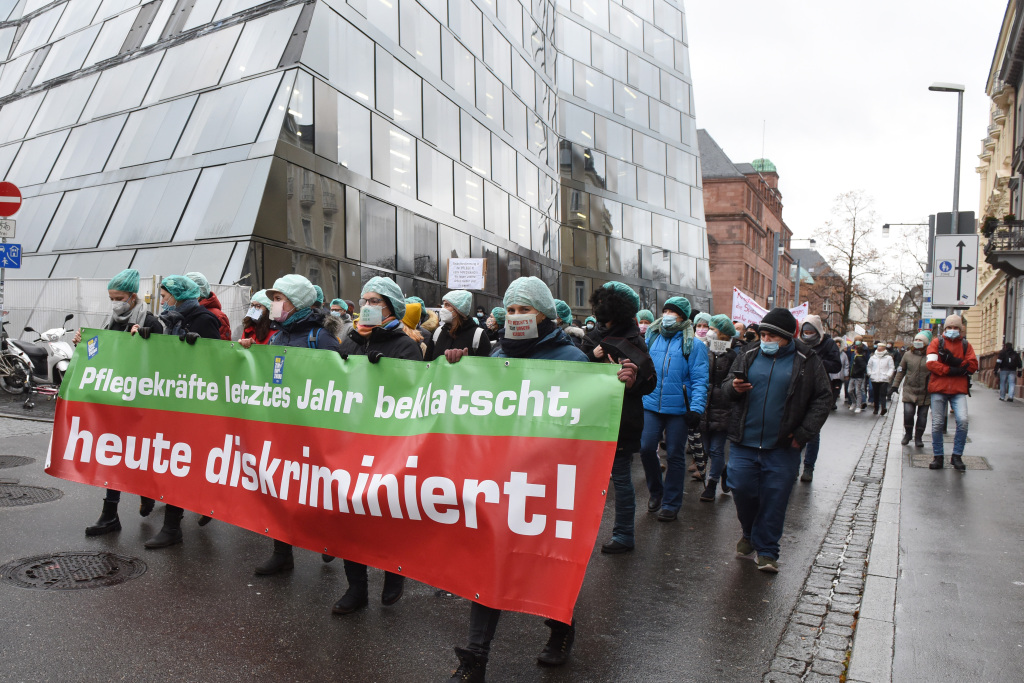 Several demonstrations in downtown Freiburg – Freiburg