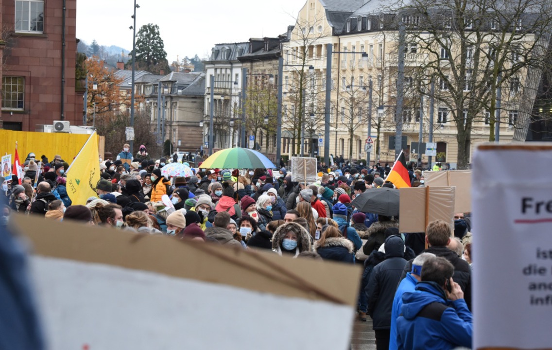 Demo in Freiburg  | Foto: Rita Eggstein