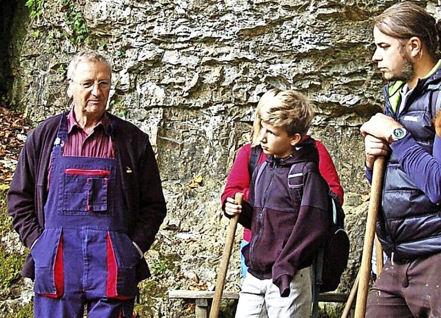 Gerhard Kehl (links), langjhriger Weg...osten aus gesundheitlichen Grnden ab.  | Foto:  Jutta Binner-Schwarz