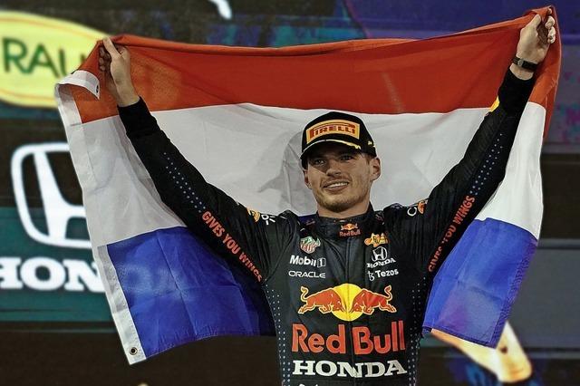 Max Verstappen wird Formel-1-Weltmeister