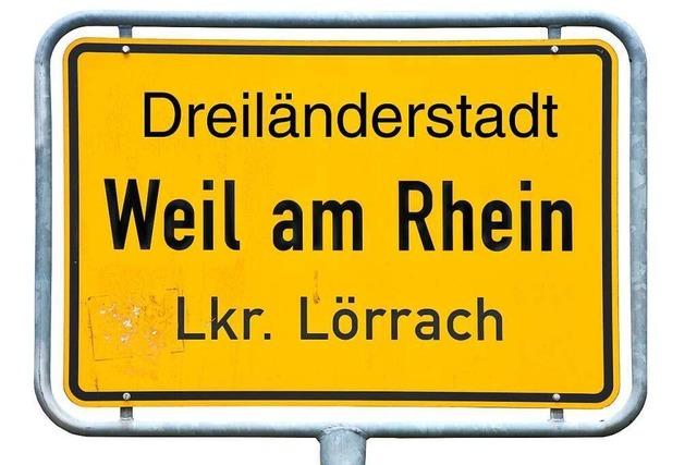 Wird Weil am Rhein den Zusatz Dreiländerstadt erhalten?