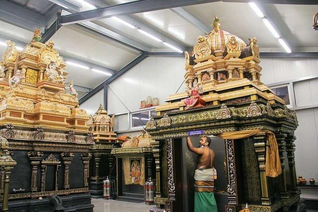 Shiva im Industriegebiet: In Singen gibt es einen Hindu-Tempel