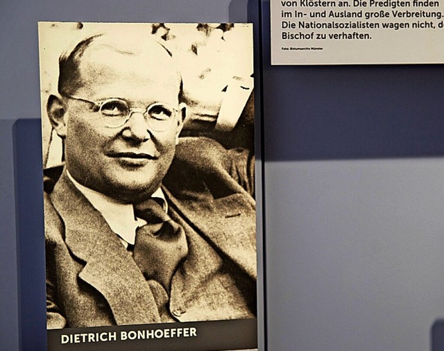 Foto von  Bonhoeffer in der Berliner Gedenksttte Deutscher Widerstand  | Foto: imago stock&people via www.imago-images.de