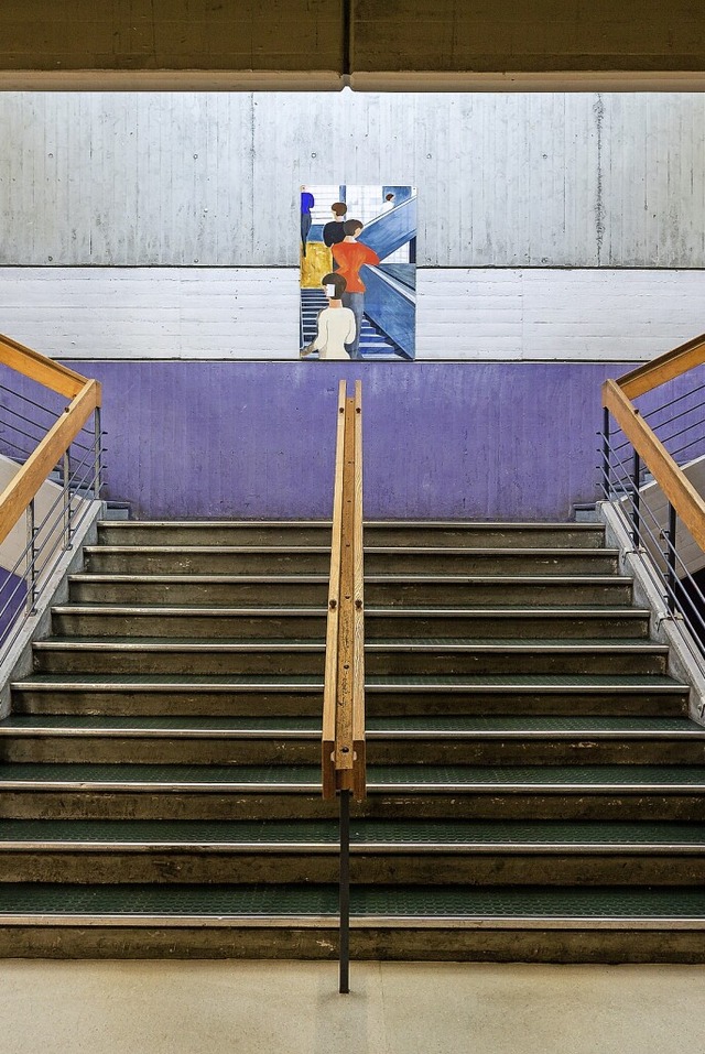 Blick ins Treppenhaus der Staudinger-Gesamtschule (Archivbild)  | Foto: Carlotta Huber