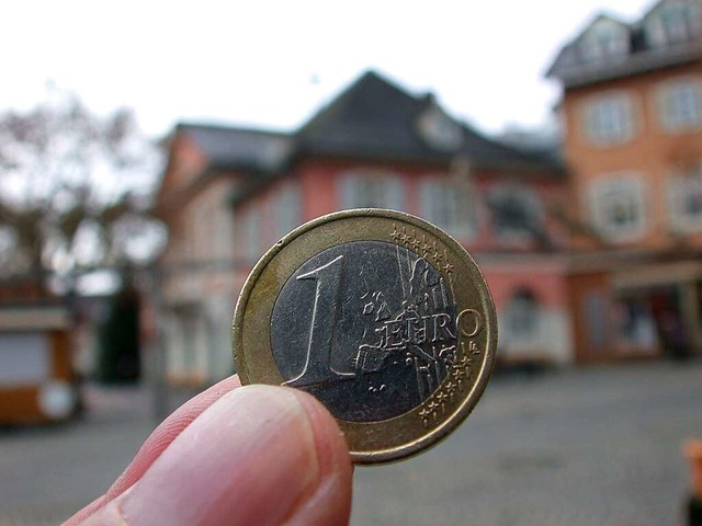 Jeden Euro umdrehen &#8211; das wird d... in den nchsten Jahren machen mssen.  | Foto: Andr Hnig