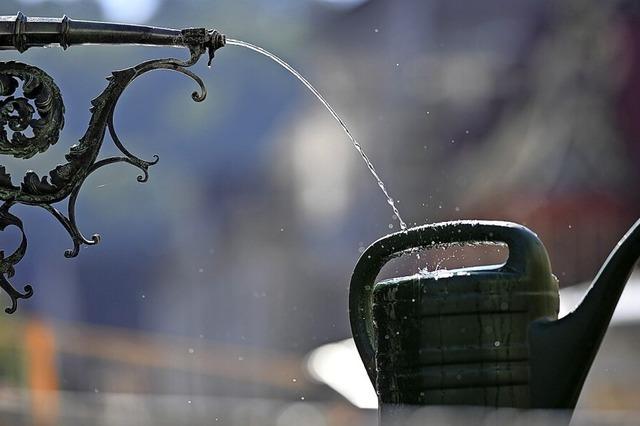 Brunnen sollen weiterlaufen