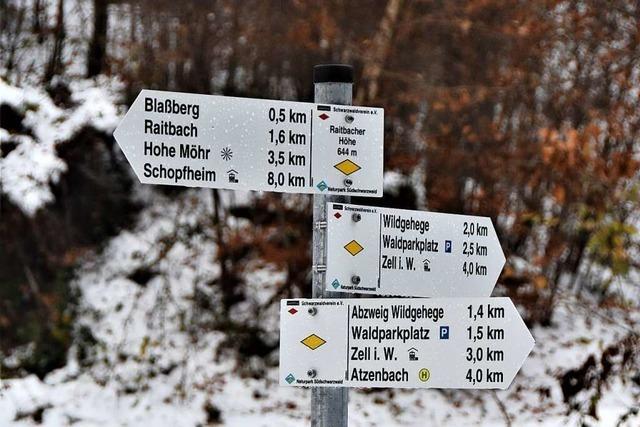 Schwarzwaldverein erweitert Wegenetz im Zeller Bergland