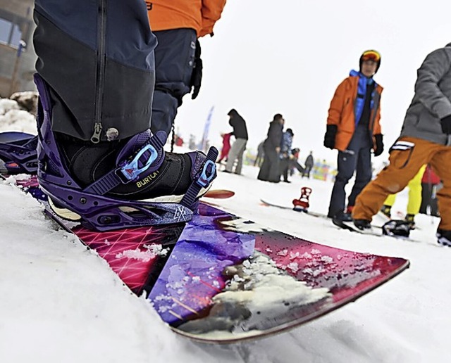 Kurse fr Snowboarder gibt es wieder im Programm.  | Foto: Felix Kstle