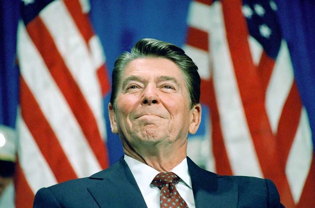 Reagan im Jahr 1982.  | Foto: Ronald Reagan Presidential Libra