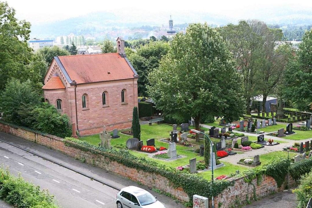 Der Friedhof in Dinglingen mit Kapelle  | Foto: Bastian Henning