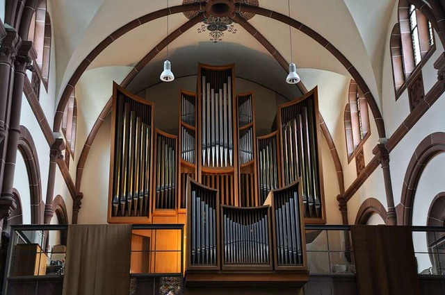 Die Orgel in der Badenweiler Pauluskirche soll demnchst saniert werden.  | Foto: Ralf Strittmatter