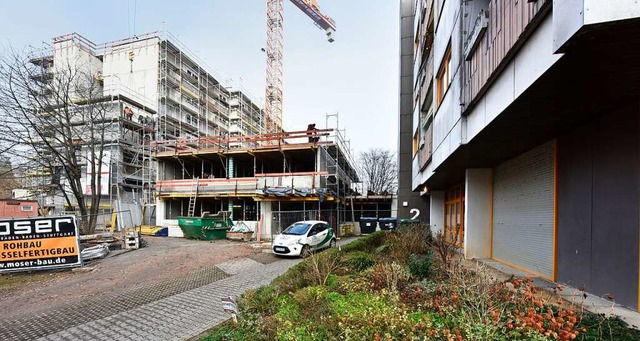 Beim AWO-Groprojekt in Weingarten geht es Schritt fr Schritt voran.  | Foto: Michael Bamberger