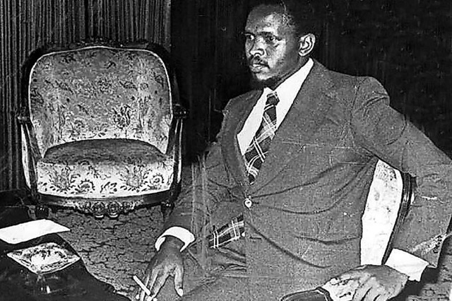 Steve Biko kurz vor seinem Tod 1977 in Pretoria  | Foto: AFP