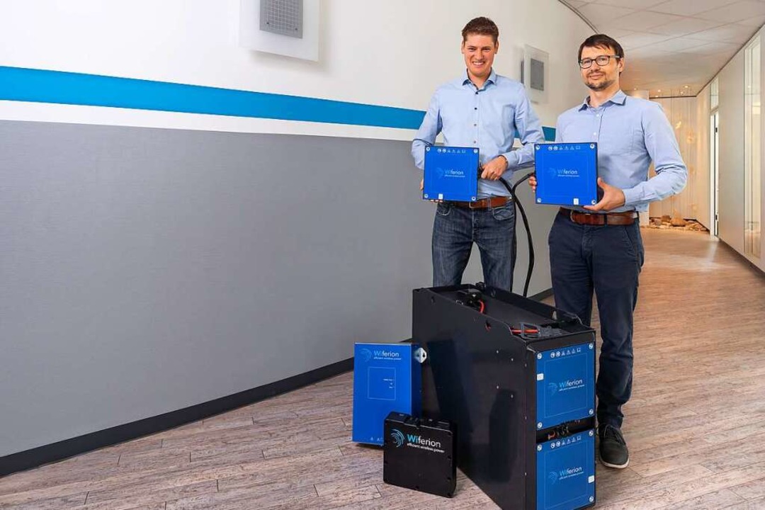Ein erfolgreiches Start-up aus Freibur...rtige Lsungen fr das kabellose Laden  | Foto: Christoph Krner