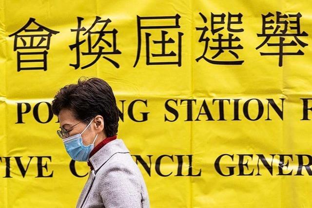 Geringe Beteiligung bei Hongkongs erster 