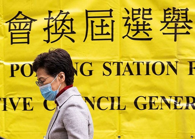 In Hongkong finden die ersten Wahlen s...reuen Abgeordneten kandidieren knnen.  | Foto: Alex Chan Tsz Yuk (dpa)