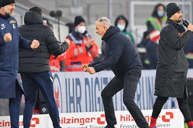 Der SC Freiburg beendet die Hinrunde auf Tabellenplatz drei