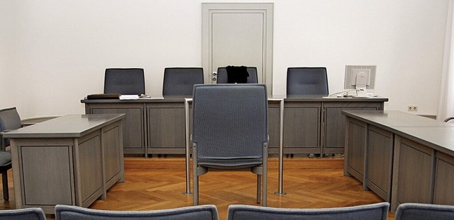 Sitzungssaal im Emmendinger Amtsgericht  | Foto: Marius Alexander