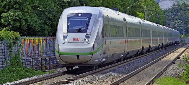Neue Bahnstrecken sollen nach den Pln...on per Gesetz genehmigt werden knnen.  | Foto: Michael Bamberger