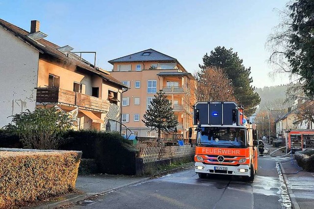 Ende November hat es in einem Mehrfamilienhaus in Merzhausen gebrannt.  | Foto: Sophia Hesser