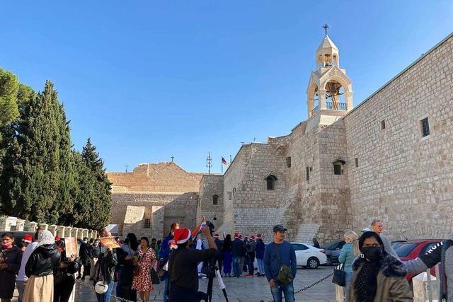 In Bethlehem fllt der groe Ansturm aus, doch etwas Leben kehrt ein