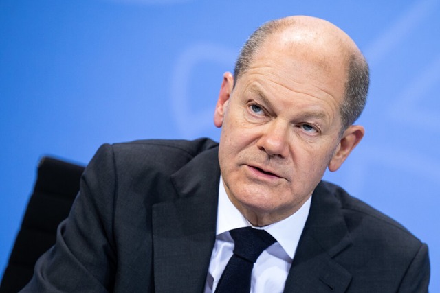 Olaf Scholz: &#8222;Wir alle sind mrbe und der Pandemie mde&#8220;  | Foto: Bernd von Jutrczenka (dpa)