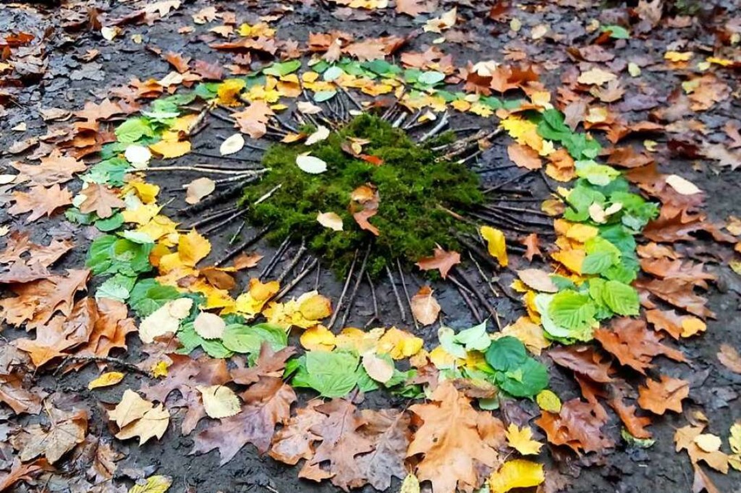 Ein Wald-Mandala  | Foto: Gabriele Hurst