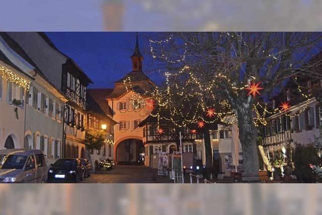 Weihnachtsstimmung in Burkheim