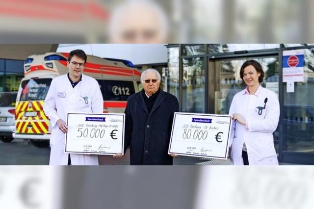 130 000 Euro für Projekte an der Uni-Augenklinik