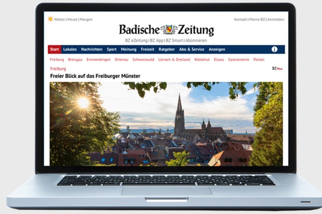 Die Badische Zeitung freut sich ber 3...n. Vielen Dank fr Ihre Untersttzung!  | Foto: BZ