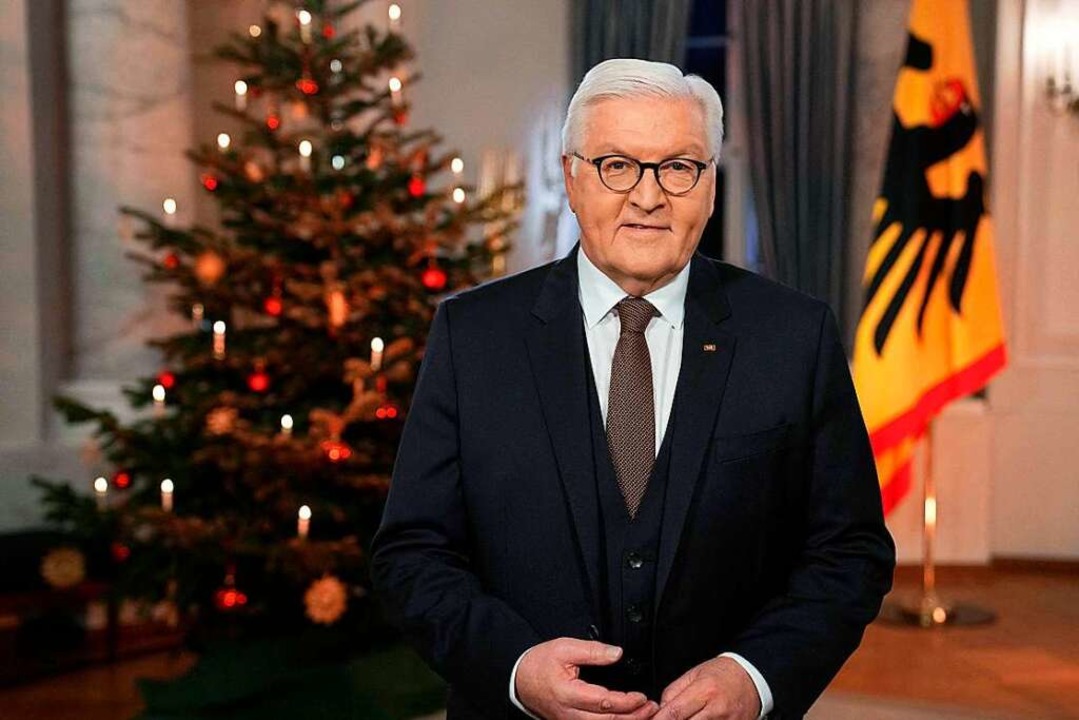 Frank-Walter Steinmeier wird wohl eine...bleiben. Das wäre eine gute Nachricht.  | Foto: MICHAEL SOHN (AFP)