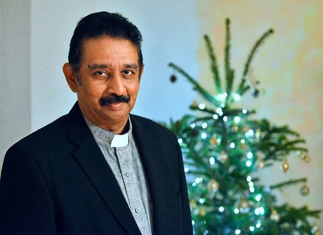 Der anglikanische Priester Vinod Victor  | Foto: Michael Bamberger