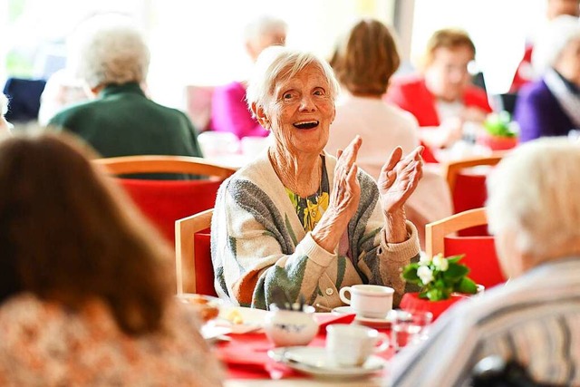 Freude schenken &#8211; das ist auch f...in wichtiges Motiv fr ihr Engagement.  | Foto: Uwe Anspach