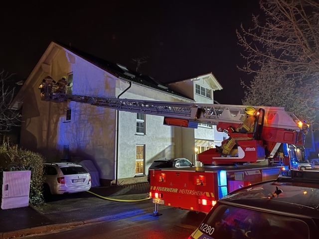 Das Wohnhaus wurde stark verraucht.  | Foto: Feuerwehr Heitersheim